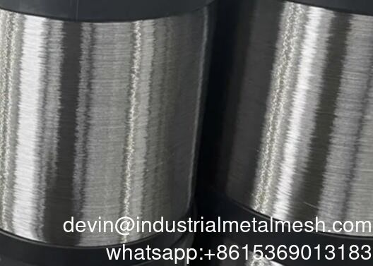 AISI 201 204 302 304h 316 Kaltgezogene Matte Seifenbeschichtete Stainless Steel Spring Wire