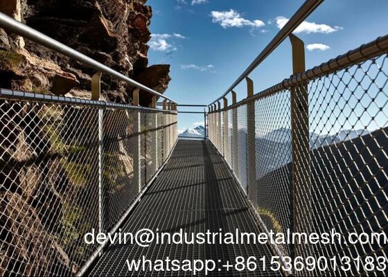 Edelstahl Zoo Tier Drahtseilnetz für Vogelvolieren Gehege