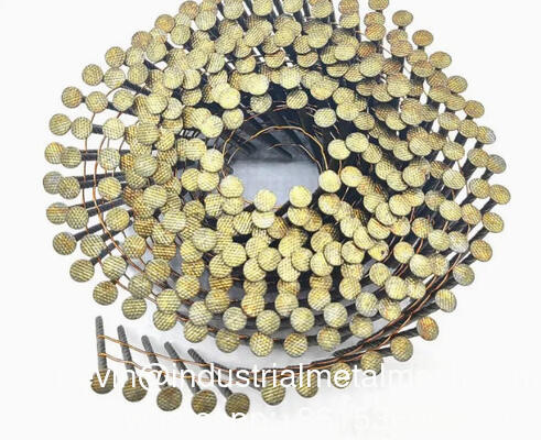 China Fabrik Paletten Nagelfarbe Beschichtung Kollettierte Spiril Schank Spirale Dachnagel