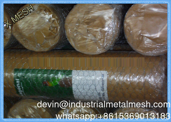 3/4 "Hexagonal Mesh Eisendrahtmaschen heiß getaucht galvanisiertes Hühnerdraht