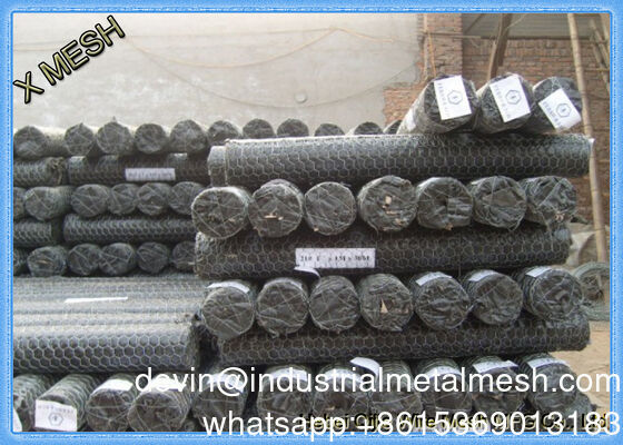 PVC-beschichtete Quadrat Hühnerstall Hexagonal Eisendrahtnetzzaun