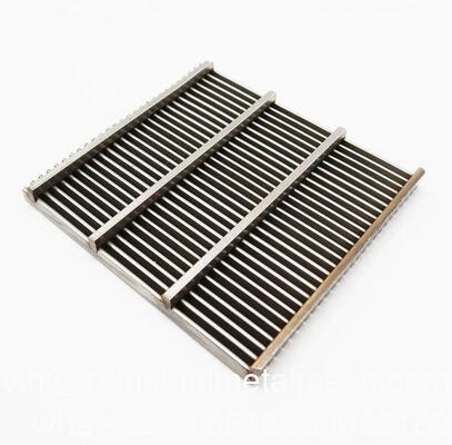 0.4mm Slot Johnson Wedge Wire Welding Screens Profile Wire Panel Screens Johnson Well Screens