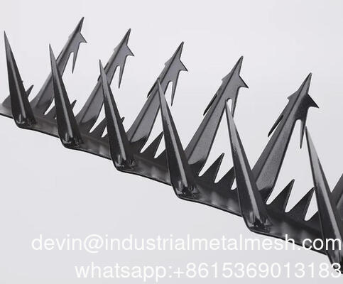 Große Größe 5m Vogel Taube Edelstahl Wandzaun Spikes Wandspikes