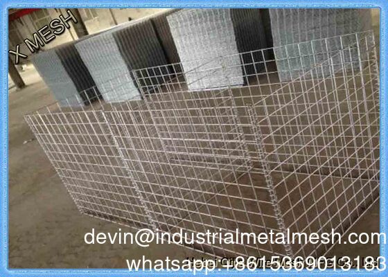 Gi Gabion Box China Zulieferer Geschweißte Gabion Box 1X0.5X0.5m 3,5-4,5mm Drahtweite