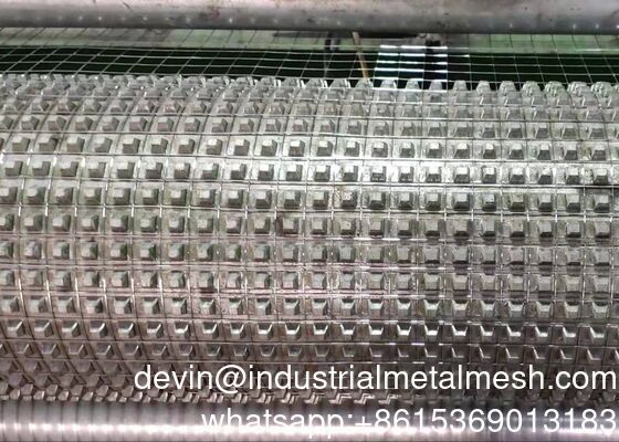 16 Gauge 1 X 1/2 Zoll galvanisierte geschweißte Drahtnetz-Rolle für die Aufzucht von Tieren