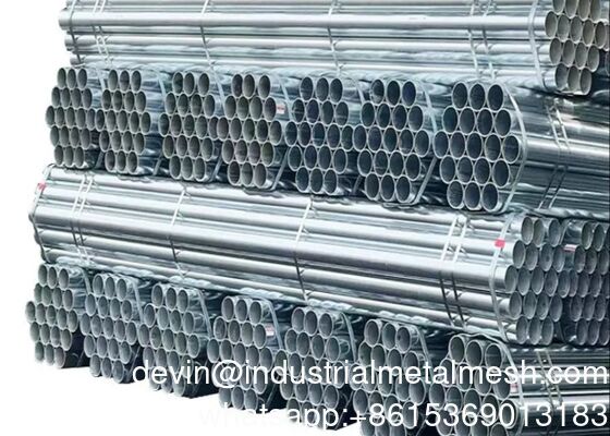ASTM 202 Kohlenstoff nahtlos quadratisch verzinkte Edelstahlrohrröhre, Länge 5800 mm, O.D. 6mm-2500 mm