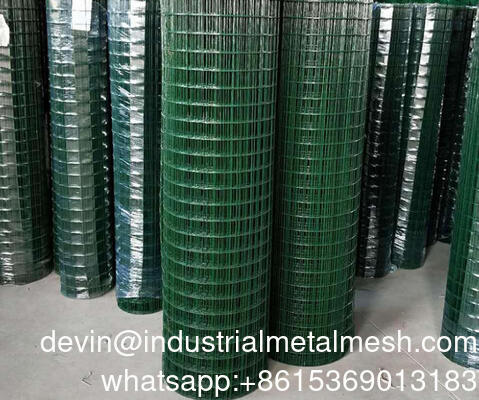 PVC-beschichtete galvanisierte geschweißte Drahtnetze zum Pflanzenschutz