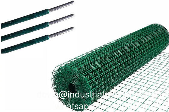 PVC-beschichtete galvanisierte geschweißte Drahtnetze zum Pflanzenschutz