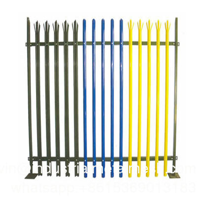 Steel Palisade Fence Steel Structures for Mobile Base Station Telecom Towers Fence