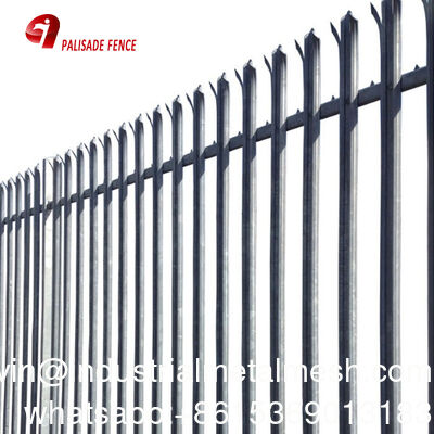 Metall Palisade Zaun D und W Form Palisade Sicherheitszaun System