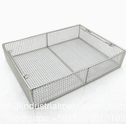 Customized Metallnetz Korb Edelstahl Drahtnetz Korb zum Braten Kochen