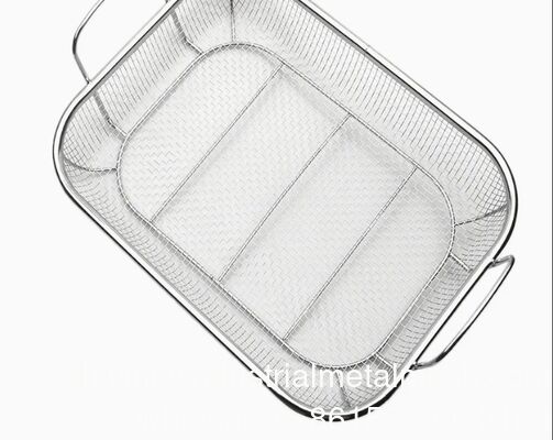 Großhandel Lebensmittelkorb Edelstahl Metalldrahtgeflecht Brotkorb