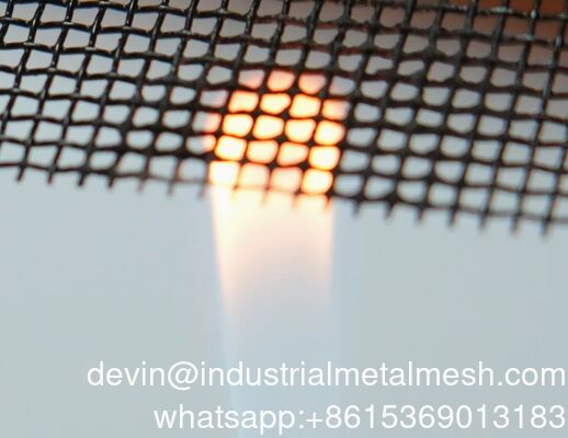 304 Material 090 Diameter Black Stainless Steel Security Window Screen Mesh