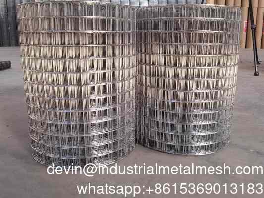 Hochwertig galvanisierte Hot DIP Heavy Duty PVC Pulver beschichtet Schweißdrahtnetz Öffnung und Arten Rollen