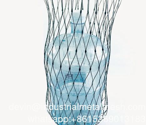 Flexible Stainless Steel Rope Mesh 316 Grade Woven Wire Cable Net for Rooftop Safety Fall Arrest Systems Design
