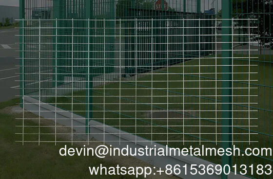 Großhandel Billig Preis China Hersteller Galvanisierter Zaun 50mmx100mm Schweißdrahtnetz Panel