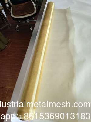 0.25mm ultra feiner kupferner gestrickter Mesh Screen Fabric