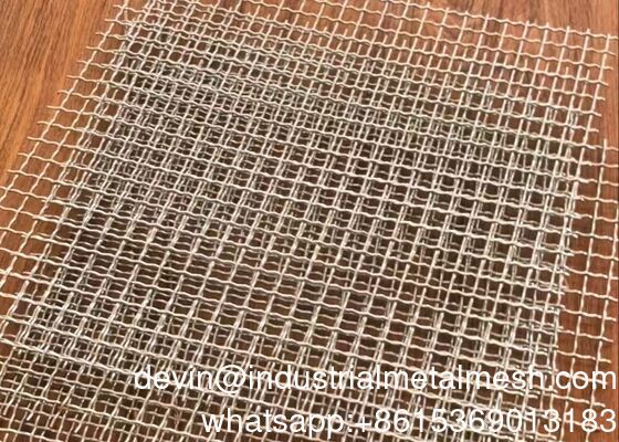 20mm öffnender Draht-Schirm-Mesh Aluminum Crimped For Pig-Anheben