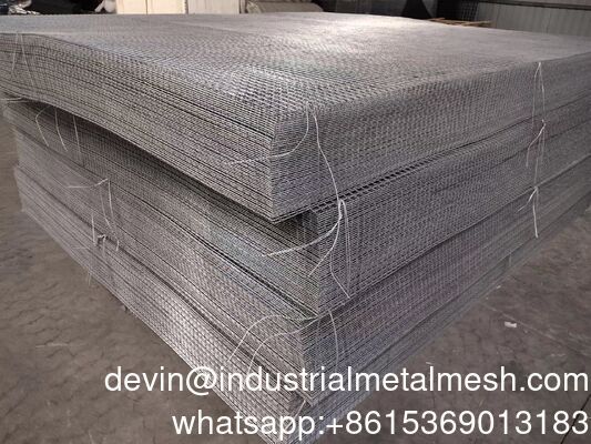 3.7mm Schwarz geschweißtes Drahtnetz 150mm*150mm für den Bau