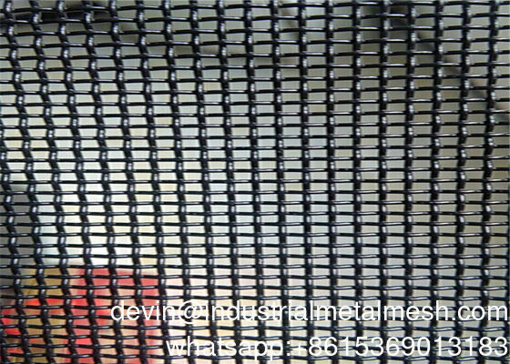304 Material 090 Durchmesser Schwarzes Edelstahl-Sicherheitsfenstergitter