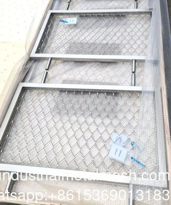 2 MM Durchmesser 316 rostfreies Seilnetz zum Schutz von Waschbären und Affen
