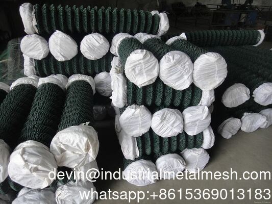 Fabrik OEM Zyklon Wire Mesh PVC heiß getaucht galvanisierte Kettenverbindung Zaun