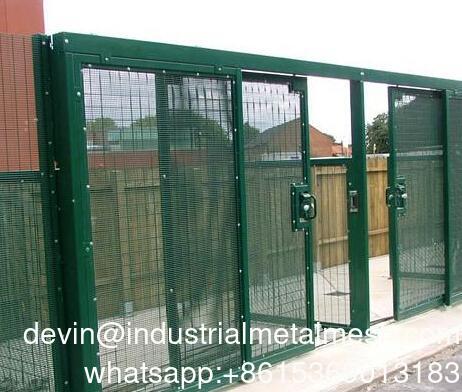 Construction-Decoration 358 Wire Mesh Fence Anti Climb Welded Wire Mesh Fence