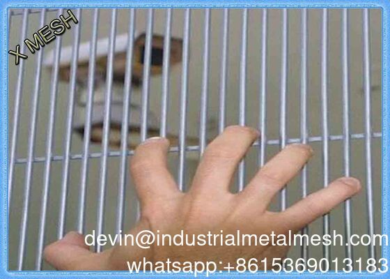 High Security Iron 358 Fence Safety Airport Anti Climb Theft Steel Durable Welded Mesh Panel
