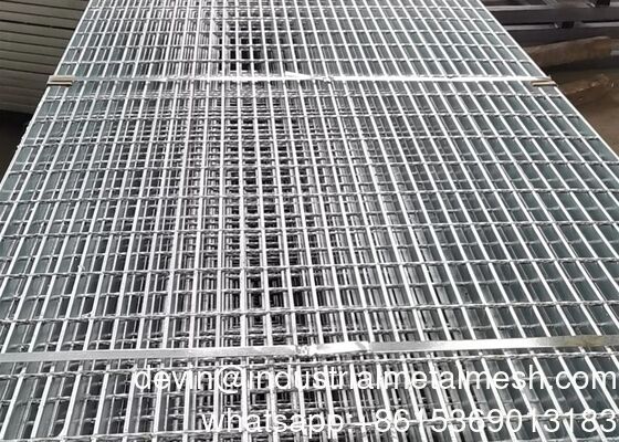 Maschen 30 x 100 mm Decken Stahlgitter Stahl Marine Plain Plat Form Plattform