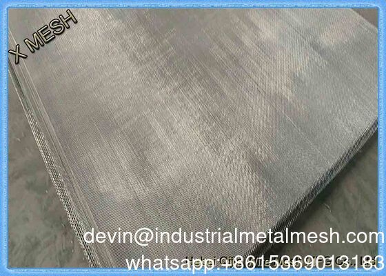 100/150/180/200 Mesh Ss 304 316 316L aus Edelstahl Gewebtes Drahtnetz