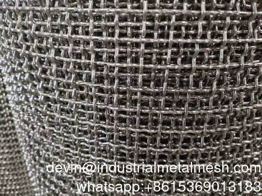 Customized Stainless Steel Crimped Mining Wire Mesh
