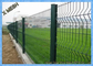 Maschendraht-Zaun-Platten PVCs überzogene, Metalldraht-Zaun-Maschenweite 50*200mm