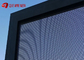 Kundengebundenes Schwarzpulver-überzogenes Edelstahl-Fenstergitter für Inneneinrichtung