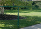 2x2m galvanisierter /PVC-Kettenglied-Zaun For Sports Ground /Playground/Cons