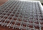 20 x 20 mm offenes, verzinktes, quadratisches, gekräuseltes Drahtgeflecht aus Edelstahl