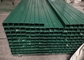 Dekorative Höhen-grüner farbiger gebogener Metallzaun Panels 5mm Durchmessers 2m
