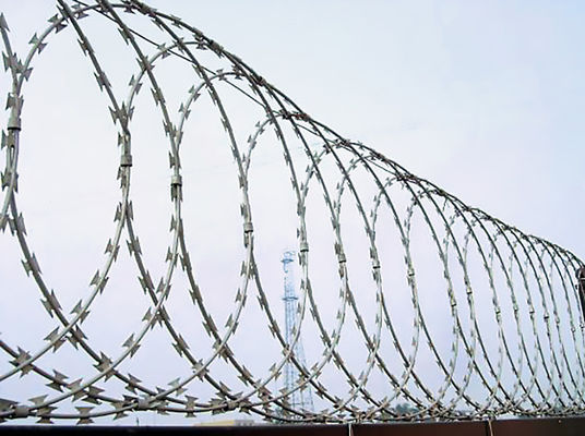 Flachprofil Rasierer 0,5 mm Concertina Stacheldraht BTO-22