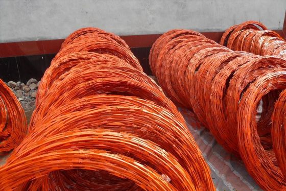 Elektro-lackierter Rasiermesser-CBT65-Draht-Konzertina-Militär