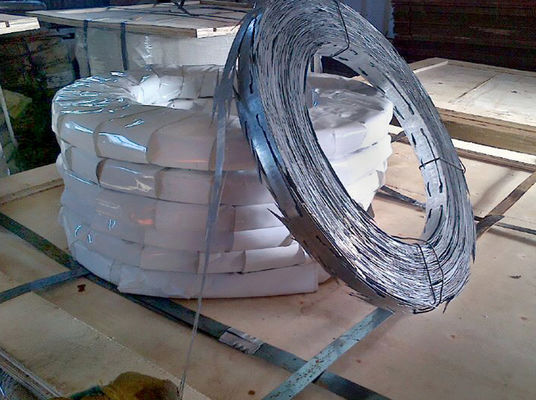 Rasierer Cbt-65 Stacheldraht Concertina Spulenband Galvanisiert