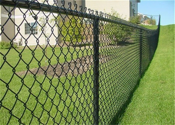 60 x 60 mm PVC-beschichtetes verzinktes Maschendrahtzaungewebe für Sicherheit