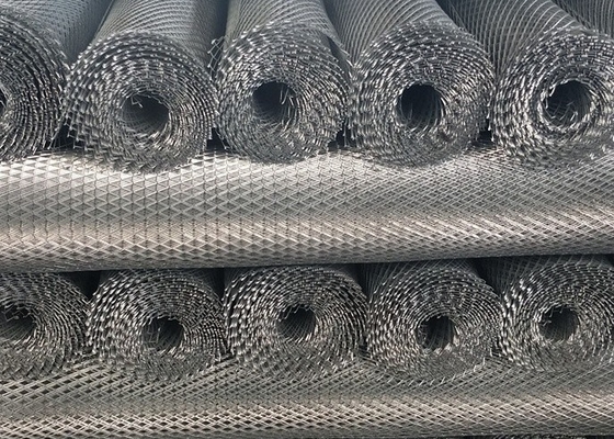 Pulverbeschichtete Streckmetallmaschen-Diamantmaschenform des Lochs