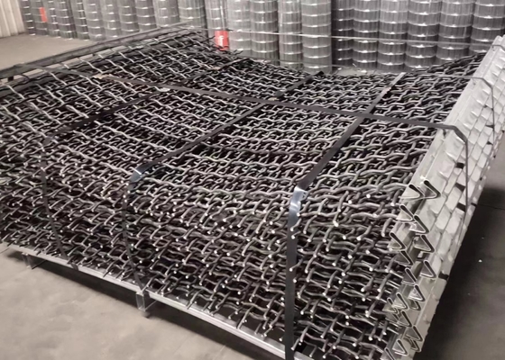 Quadratisches Loch-vibrierender Schirm-Masche 1.5X2m des unlegierten Hartstahls