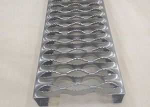 Der 5 Diamant-Gehweg-Kanal-Griff-Spreize-Gitter durchlöchern das Metallplanken-Zerreiben Rostschutz