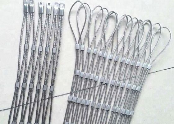 Flexibles 316 Drahtseil Mesh Net For Garden Fence des Edelstahl-304