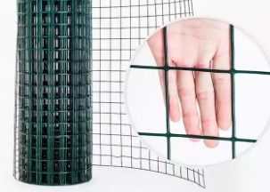 Edelstahl der 1/4 Zoll-1/2inch schweißte Eisen-Draht Mesh Black