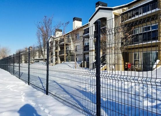 3D kurvte geschweißten Draht Mesh Fence 0.4mm - 6.0mm Durchmesser