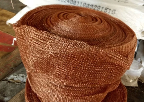Kupferne gestrickte Draht-Mesh For Corrosion Resistant Filter-Standardauflage