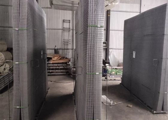 Rostfreie 1x1 bewegen 16 Messgerät geschweißten Draht Mesh For Concrete Schritt für Schritt fort
