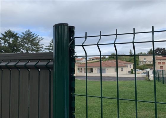 Alterungsbeständigkeit 3d schweißte die Garten-Maschen-Zaun-Platten, die einfach sind zu installieren