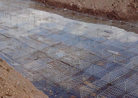 80 x 100 Millimeter schweißten, Gabions-Körbe/galvanisierten M des Sechseckdrahtgeflecht-3 x 1 x 1
